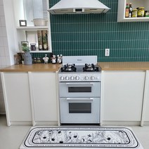 포시엘라 pvc 주방 매트 싱크대 부엌 발매트 북유럽