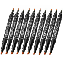 (ZEBRA) 옵텍스 케어 형광펜 10자루X1갑 제브라 OPTEX, 보라(PU)