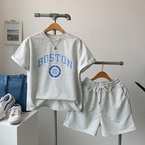 유닉심플 데일리로 편한 반팔 반바지세트 R003 보스톤반바지셋