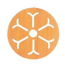 나무냄비받침 캠핑 우드 냄비받침 라면받침대 눈꽃, 상세페이지 참조