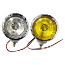 써치등/전구/24V/중/소/백색/황색/할로겐/안개등/작업등/램프/화물차/트럭/중기등/할로겐램프/현대모비스 순정용품, 24V 중 황색