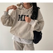 [세트가격/꾸안꾸] 밀크 기모 트레이닝 세트