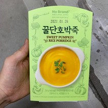 노브랜드 꿀단호박죽 3개, 2개, 250g