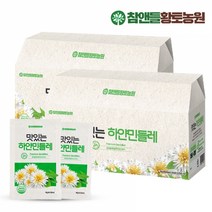 황토농원 맛있는 하얀민들레 건강즙, 90ml, 60개입