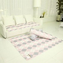 매쉬원 3DMesh 디자인매트 소파카우치용 MR-2008, 핑크
