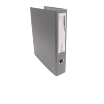 알파 합지 D링 A4 바인더 KD303 3공 5cm, 회색, 4개