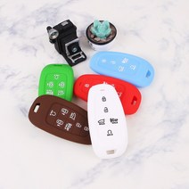 [3G MALL] 현대 2021 투싼 NX4 디 올뉴 투싼 5버튼 7버튼 스마트키 실리콘 키케이스, 7버튼_그린