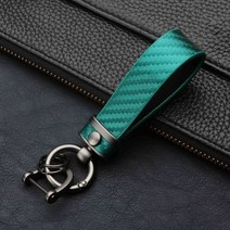 4 버튼 원격 키 Tpu 자동차 케이스 커버 현대 펠리세이드 아제라 그랜저 엘란트라 링 홀더, [14] carbon fiber green, 14 carbon fiber green