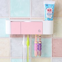 [바보사랑] O2 오투케어 칫솔살균기(벽걸이형), 배송비:2.화이트도어