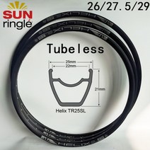 88휠 카본 픽시 휠셋 썬 림 sunringle helix tr25sl 29 27.5 26 인치 준 진공 림 32 28 24 홀 후프 튜브리스 림 알루미늄 자전거 림, 29 24시간