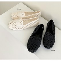 MS어패럴 여성 여름 젤리슈즈 레인플랫 플랫 로퍼