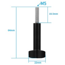 고스트xl마운트 여기현상소 GoPro Hero 9 8 7 6 Max Sjcam Mi 4K 용 알루미늄 조정 가능한 긴 엄지 손잡이 나사 너트 M5 Osmo 액션 카메라 다이빙 액, [08] Upgrade T Type A, [01] 다이빙 및 스노클링