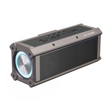 100W 블루투스 스피커 휴대용 스피커 베이스 쿼드 드라이버 듀얼 다이어프램 딥 베이스, CN, 검은 색