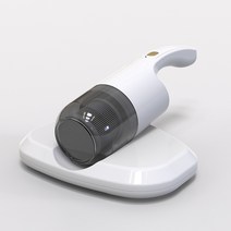 FIRSTTOP 침구 청소기 무선 USB 충전형, 화이트