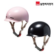 삼천리 킥보드 자전거 주니어 여성 인몰드 어반 헬멧 AH910S, 블랙