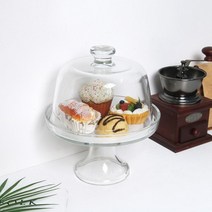 프레쉬 미니 케이크 유리돔 브레드박스.아로마타임