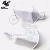 오토바이 너클가드 핸드가드 호완용 검은 먼지 구덩이 자전거 핸드 가드 모토 크로스 낙하 보호 ATV 오프로, 02 WHITE