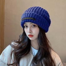 가을 겨울 시즌에 어울리는 여성 패션 니트 모자 118