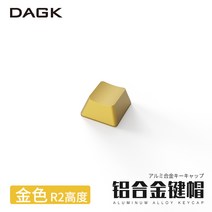 게임 키캡 주문제작 롤 포인트 고양이 키캡 DGK 메탈키캡 무각주 제작 기계식 키보드 개성이 좋은 알루미늄 합금 키보드캡 OEM 높이 ESC 방향키 QWER/SFD 61/64/84/96/108 키 자유롭게 매치 가능, 17 골드(R2높이)-자나깨나