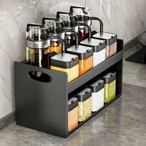 양념통 수납 선반 주방 싱크대 정리함 소스 조미료 통, 양념통 세트 E(17종ㅣ하단이미지 참조)