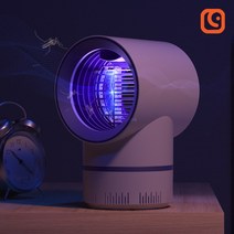 다나에 전기 충격 모기 퇴치등 자외선 모기퇴치기, 화이트