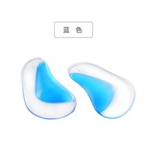 6Pcs 깔창 전문 아치 지원 깔창 플랫 발 평발 교정기 구두 쿠션 삽입 실리콘 젤 정형 외과 워킹 패드, 1 쌍 파란색, 옵션1