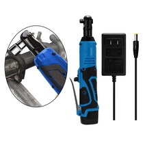 전동 임팩트 렌치 휴대용 전기 래칫 렌치 60 nm 토크 2 리튬 배터리 빠른 충전기 6V 전동 공구 충전식 3/8, 한개옵션0