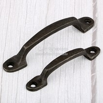 구형곰보주물손잡이(소/대)(가구손잡이/신구손잡이/황동손잡이/신주주물손잡이/문고리/빈티지손잡이/싱크대손잡이/서랍손잡이/가구철물), 대