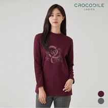 [크로커다일레이디] 프린트기모반목티셔츠_CL0WTS211
