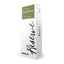 D'Addario WOODWINDS 리드 베젤브 바리톤 색소폰 강도: 3.5(5매입) 파일드 컷 DLR0535