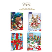 바론 크리스마스 어드벤트 캘린더 초콜릿 4종 골라담기 / 선물 특별 기간 1일 배송, 바론 어드벤트캘린더 75g (화이