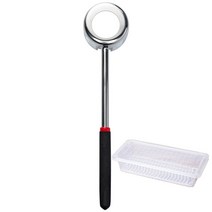 JINGHENG 코코넛 뚜껑 껍질 오픈 오프너 커터 따개 망치 나혼산 쥬스만들기 야자 스크래퍼 세트, L