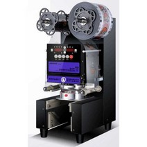 음료 포장 컵실링기 병 필름 포장기계 음료수 뚜껑, 전자동 화이트