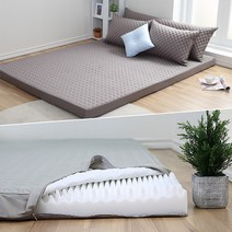 대우침장 7존 9존 싱글 에어매트리스커버 100x200x10, 화이트