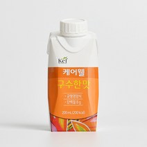 케어웰 구수한맛(팩), 200ml, 18개