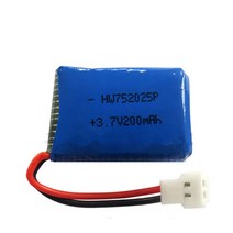 SYMA X11C X13 드론배터리 드론충전기 부품모음 모터, 01. (X11) 3.7v 200mah(MOLEX)