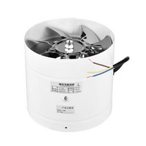 흰색 인라인 환기 배기 팬 6 ;/150MM 40W 벤트 덕트 인치 추출기, 한개옵션0