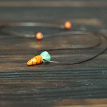 수제 세라믹 펜던트 쇄골 목걸이 미니 보석 선물