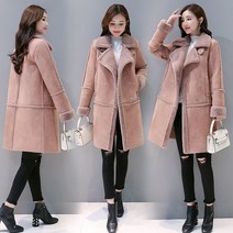 SAMARA 간절기 인조 무스탕 코트 R8W0440