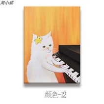 애견미용 미용실 개업 선물 분위기 미용실그림 고양이 동물 강아지미용 인테리어액자, L