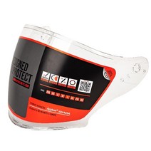 MT OF504 모델용 헬멧 쉴드 스크래치 방지 헬멧 유리 5 종 색상 가능 MT 헬멧 바이저, [01] clear shield