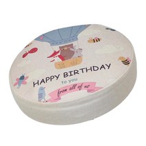 라운드 의자 커버 주방 바 스툴 커버 교체 라운드, 뜨거운 공기 풍선