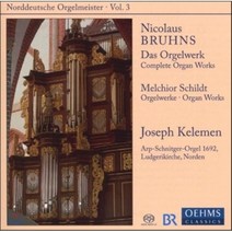 [CD] Joseph Kelemen 북독일 오르간 마이스터 3 - 브룬스 / 쉴트: 오르간 작품집 (Norddeutsche Orgelmeister - Bru...