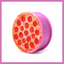 충전 그라인더 날 사포 63MM 핑크 나비 패턴 그라인더 ABS 플라스틱 크러셔 3 레이어 핸드 스파이스 드롭, 03 63mm