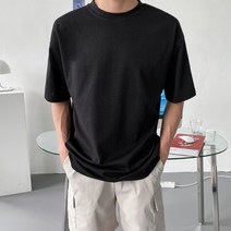 LOGAN 텐씨 남자 오버핏 포켓 반팔티 10컬러 반팔 티셔츠
