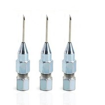 실타카 에어타카 전기타카 그리스 건 바늘 입 끝 1.2mm 인젝터 노즐 코 디스펜서 어댑터 액세서리, 03 3PCS