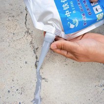 콘크리트 균열 보수제 크랙 외벽 타일 충진 충전재, (500ML 그레이 x 2봉지), 1개