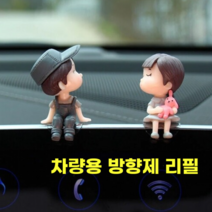 트랜디 피규어 차량용 캐릭터 방향제 리필, 1개