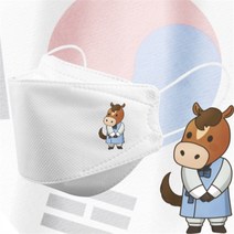 라로 십이지신 귀여운 캐릭터 KF94인쇄마스크 디자인54 (8397860)