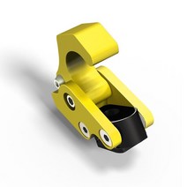 차량용자전거캐리어 자동차자전거캐리어 2대 오토바이 후크 자전거 수하물 가방 헬멧 랙 알루미늄 클로 후크 운송 easy carry easy install storage bag 7, 노란색